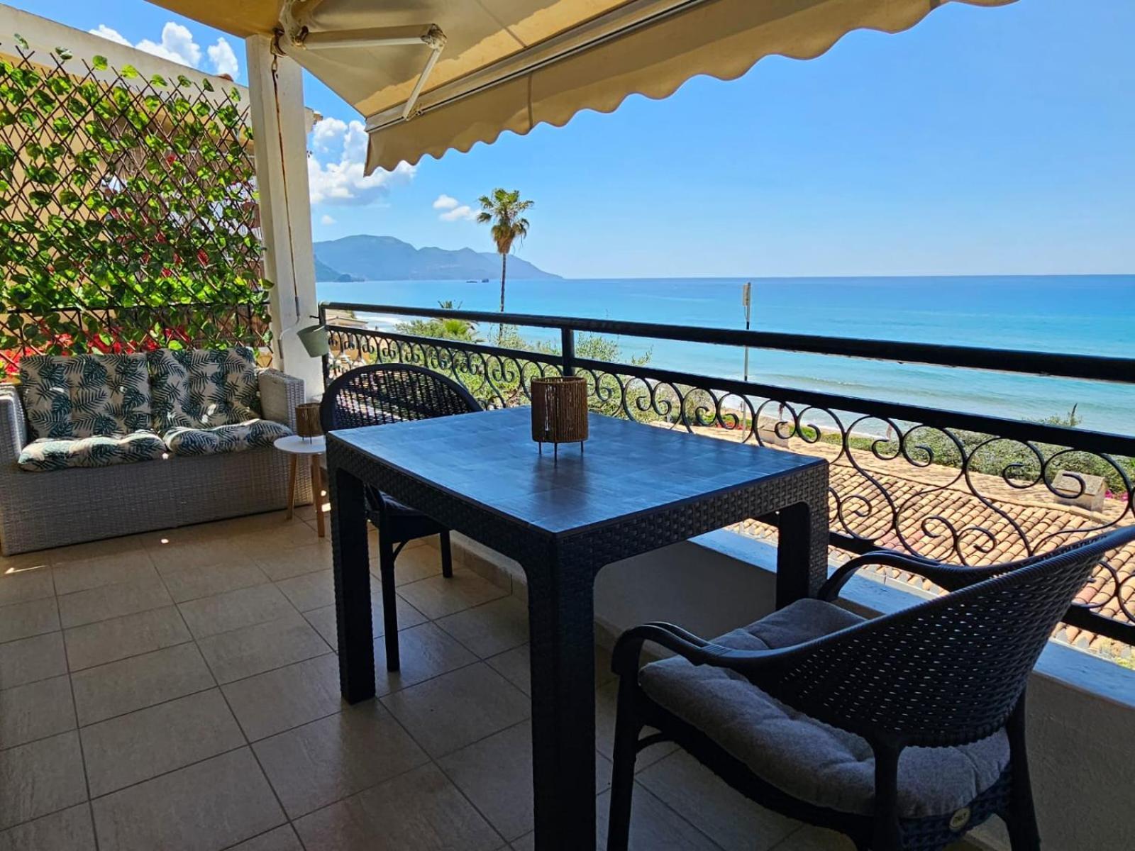 Corfu Glyfada Beach Apartment 23 외부 사진